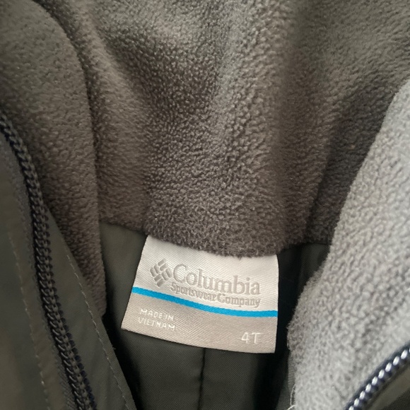 Columbia Ski Snow Pants Overall Bibs Unisex Adjustable Gray - Picture 3 of 3